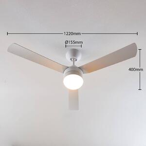 Starluna Andi osvetlený stropný ventilátor, E14