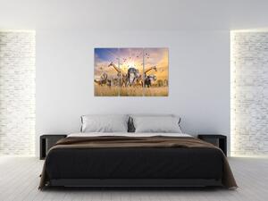 Obraz - safari (Obraz 120x80cm)