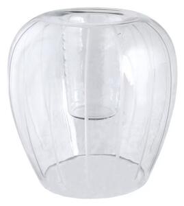 Transparentný sklenený svietnik na čajové sviečky Otto clear - Ø 17*17 cm - Strömshaga