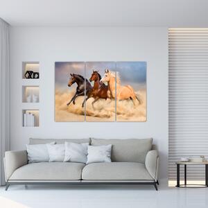 Moderný obraz koní (Obraz 120x80cm)