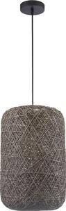 Luster na lanku ELLEN 1xE27/20W/230V pr. 30 cm antracit