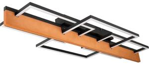 Stropné LED svietidlo LARYSA LED/35W/230V 35x90 cm borovica