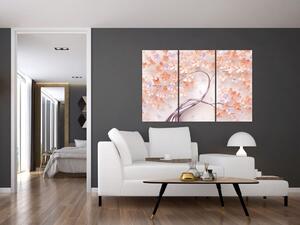 Moderný obraz - kvitnúce strom (Obraz 120x80cm)