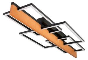 Stropné LED svietidlo LARYSA LED/35W/230V 35x90 cm borovica