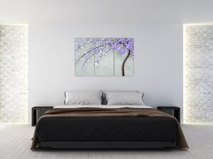 Kvitnúce strom - abstrakcie (Obraz 120x80cm)