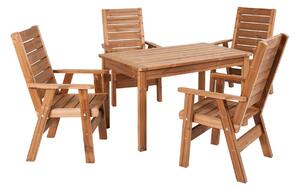Záhradný drevený set PROWOOD z ThermoWood - SET M1 - Samostatný set