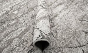 Metrážny koberec Aqua Marble 19 mramor sivý