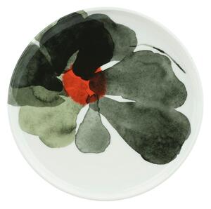 Marimekko Tanier Oiva Valssi 20cm, zeleno-oranžový