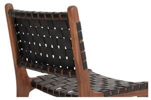 Jedálenská stolička PIREGAO čierna