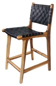 Barová stolička PIREGAO čierna