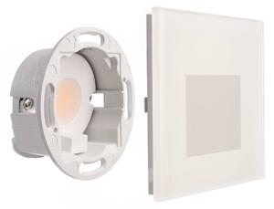 LED nástenné svietidlo SET Alwaid, matné sklo, 8 x 8 cm, 2 700 K