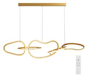 BRILAGI - stmievateľný LED luster na lanku SIGNATURE LED/80W/230V 120x25 cm zlatý + diaľkový ovládač