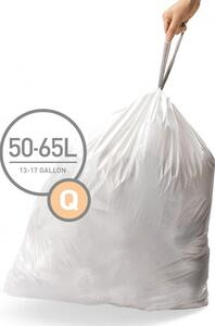 Vrecká do odpadkového koša 50-65 l Simplehuman zaťahovacie 20 ks SHCW0176