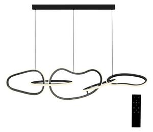 BRILAGI - stmievateľný LED luster na lanku SIGNATURE LED/80W/230V 120x25 cm čierna + s diaľkovým ovládaním