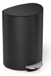 Pedálový odpadkový kôš Simplehuman 6 l čierna matná oceľ SHCW2109