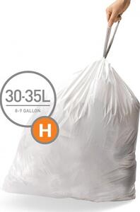 Vrecká do odpadkového koša 30-35 l Simplehuman zaťahovacie 20 ks SHCW0168