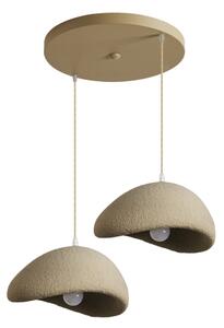 BRILAGI - Luster na lanku WABI SABI 2xE27/60W/230V béžová