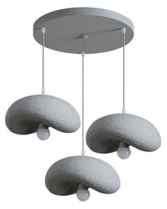 BRILAGI - Závesné svietidlo na lankách WABI SABI 3xE27/60W/230V šedá