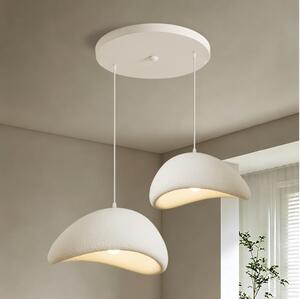 BRILAGI - Závesný luster na lanku WABI SABI 2xE27/60W/230V biela