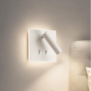 BRILAGI - LED nástenné bodové svietidlo ZAYA DOUBLE LED/8W/230V + LED/3W biela