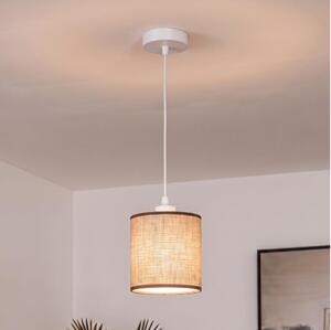 BRILAGI - LED závesné svietidlo na lankách NUBILA 1xE27/60W/230V pr. 14 cm biela/hnedá