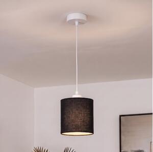 BRILAGI - LED luster na lanku NUBILA 1xE27/60W/230V priemer 14 cm biela/čierna
