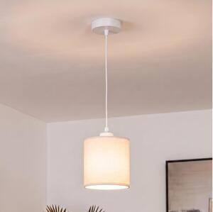BRILAGI - LED luster na lanku NUBILA 1xE27/60W/230V pr. 14 cm biela/krémová