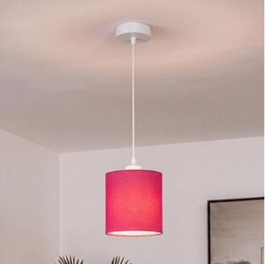 BRILAGI - LED luster na lankách NUBILA 1xE27/60W/230V pr. 14 cm biela/ružová