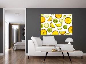 Obraz - pomaranče a kiwi (Obraz 120x80cm)