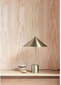 OYOY Living Design stolová lampa Kasa, kov v mosadznej farbe, E14, Mosadz / zlato, Obývacia izba / jedáleň, kov, Škandinávsky, Stojacie svietidlo