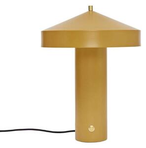OYOY Living Design Stolová lampa Hatto, žltá, kovová, E27, Žltá / oranžová, Obývacia izba / jedáleň, kov, Škandinávsky, Stojacie svietidlo