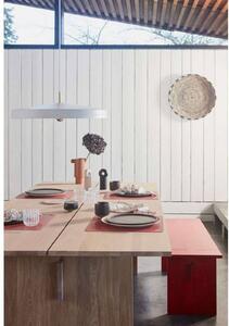 OYOY Living Design Závesné svietidlo Hat Large, biele, kovové, Biela / opálová, Obývacia izba / jedáleň, kov, Škandinávsky, Závesné svietidlo
