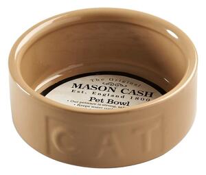 Kameninová miska pre mačku Mason Cash Cat Cane, ø 13 cm