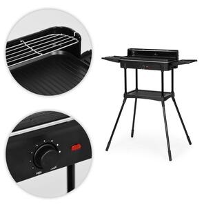 Elektrický gril 3 v 1, stojaci, stolový, grilovacia doska, odkvapkávač, termostat, MultiGarden