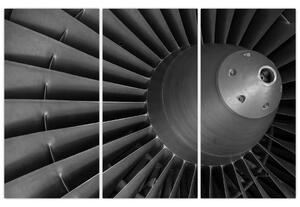 Detail turbíny - obraz (Obraz 120x80cm)