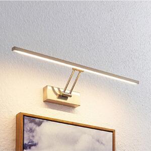 Lucande Thibaud LED svietidlo, nikel, 51,4 cm