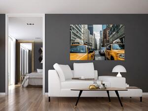 Obraz New-York - žlté taxi (Obraz 120x80cm)