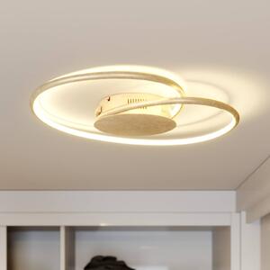 Lindby Joline stropné LED svietidlo, zlaté, 45 cm
