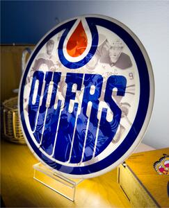 Stolná lampa Edmonton Oilers