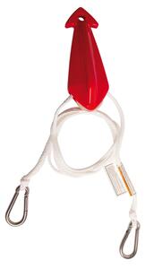 Lanová uzda Jobe BRIDLE – háčiky z nehrdzavejúcej ocele, 3,6 m (1 ks)