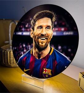Stolná lampa Lionel Messi Portrét