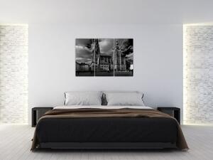 Čiernobiely obraz (Obraz 120x80cm)