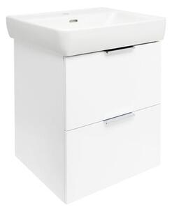 Skrinka pod umývadlo bez umývadla Laufen PRO A 52,9x69,4x50,9 cm biela lesk RE010550228060
