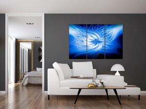 Modrý moderný obraz (Obraz 120x80cm)