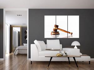 Moderný obraz - sudca, advokát (Obraz 120x80cm)