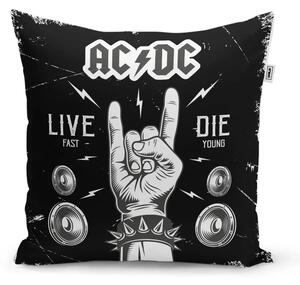 Sablio Vankúš ACDC Live fast, die young - 40x40 cm