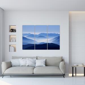 Modré hory - obrazy na stenu (Obraz 120x80cm)