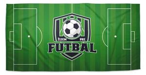 Sablio Uterák Žijem pre futbal - 30x50 cm