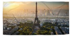 Sablio Uterák Paríž Eiffelova veža Skyline - 30x50 cm