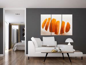 Moderný obraz - dieliky pomaranča (Obraz 120x80cm)